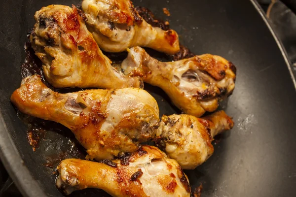 Roasted chicken legs — Stock Photo, Image