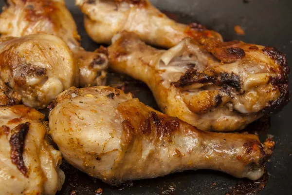 Roasted chicken legs — Stock Photo, Image