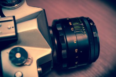 eski fotoğraf makinesi