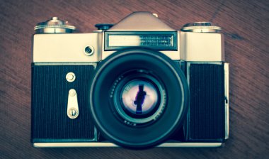 eski fotoğraf makinesi