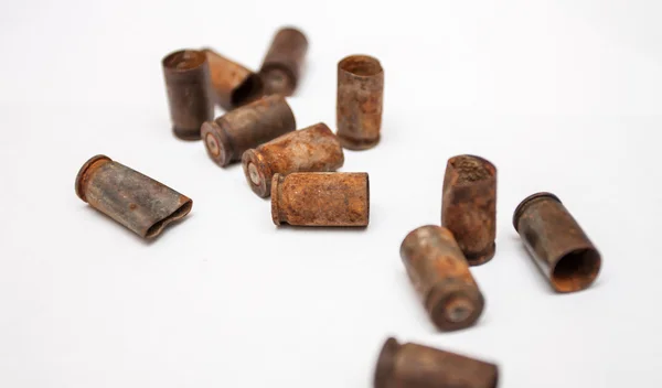 Old bullet shells — Stock Photo, Image