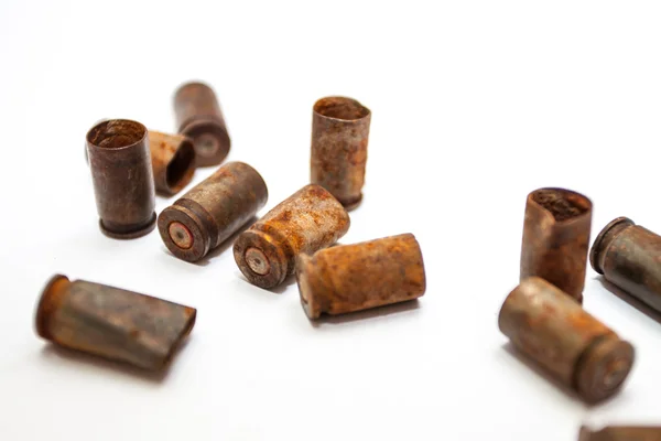 Old bullet shells — Stock Photo, Image