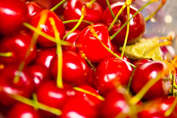 Cerezas sabrosas y jugosas — Foto de Stock