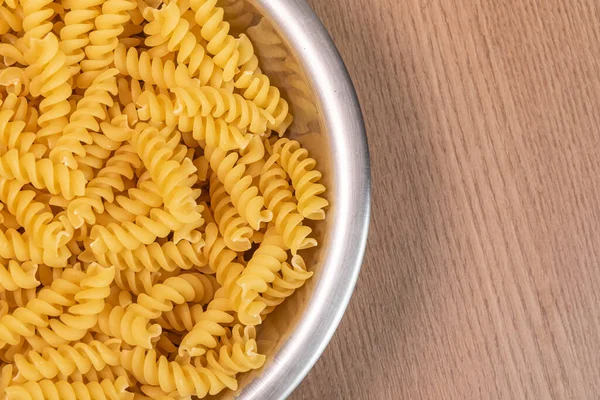 Pasta Skål Makro Detalj — Stockfoto