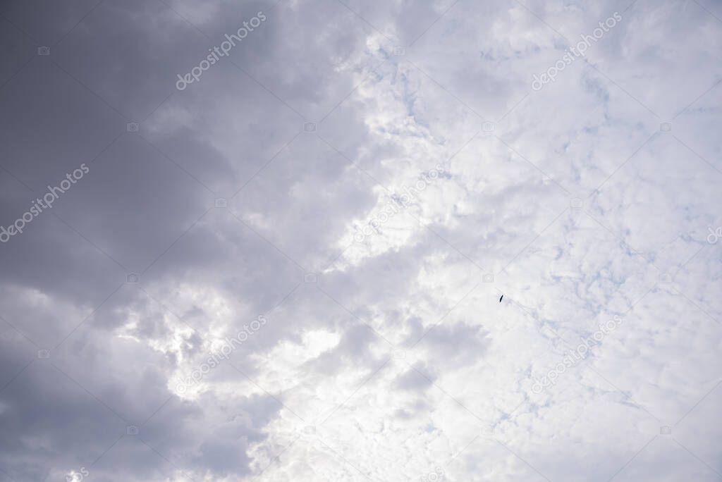 Amazing beautiful sky with clouds