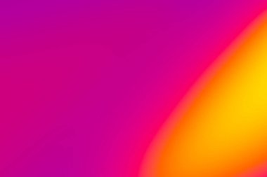 Bulanık pop soyut arka plan, sıcak renkler, mor, turuncu. Pembe ve Sarı