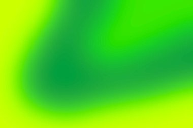 Soğuk renklerle bulanık pop soyut arkaplanı - Yeşil ve Sarı