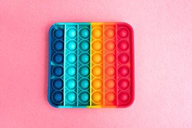 Fidget it toy gökkuşağı rengi, anti-stres, eğlence ve eğitici