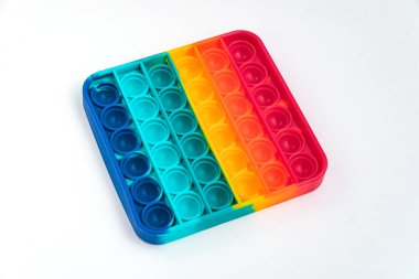 Fidget it toy gökkuşağı rengi, anti-stres, eğlence ve eğitici