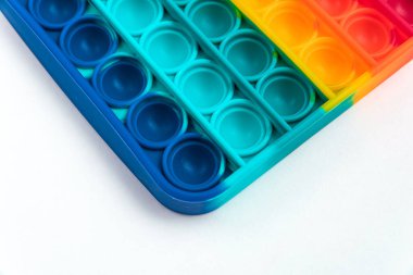 Fidget it toy gökkuşağı rengi, anti-stres, eğlence ve eğitici