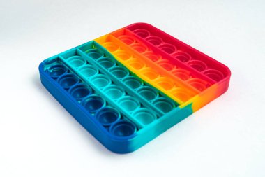 Fidget it toy gökkuşağı rengi, anti-stres, eğlence ve eğitici