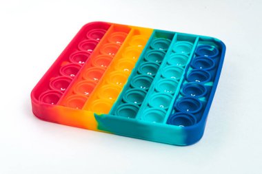 Fidget it toy gökkuşağı rengi, anti-stres, eğlence ve eğitici