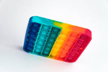 Fidget it toy gökkuşağı rengi, anti-stres, eğlence ve eğitici