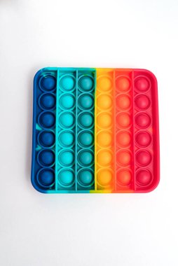 Fidget it toy gökkuşağı rengi, anti-stres, eğlence ve eğitici