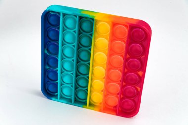 Fidget it toy gökkuşağı rengi, anti-stres, eğlence ve eğitici