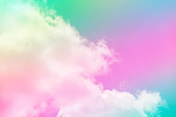 Incrível Céu Bonito Com Nuvens — Fotografia de Stock