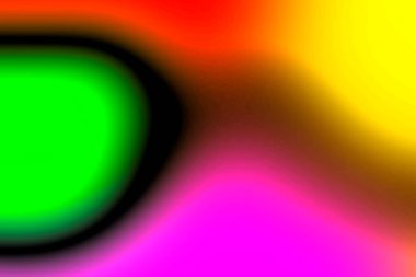 Bulanık pop soyut arkaplan - Mürekkep Taslakları