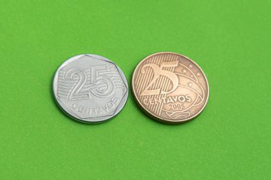 Para - Brezilya Sikkeleri - 25 Centavos