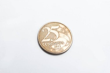 Para - Brezilya Sikkeleri - 25 Centavos