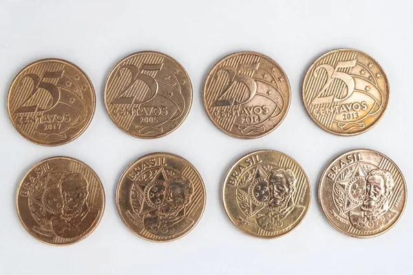 Para - Brezilya Sikkeleri - 25 Centavos