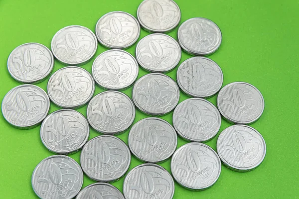 Para - Brezilya Sikkeleri - 50 Centavos
