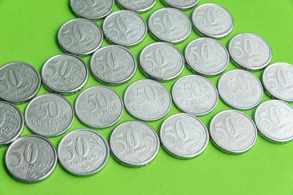 Para - Brezilya Sikkeleri - 50 Centavos