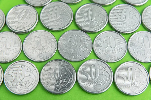 Para - Brezilya Sikkeleri - 50 Centavos