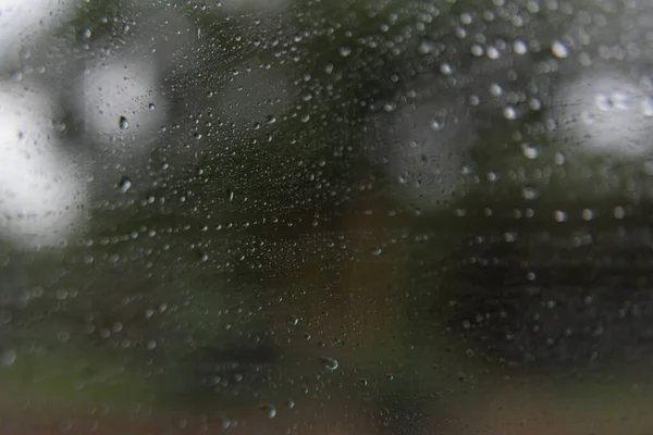 Rainy Day Car Window — Stock Photo, Image