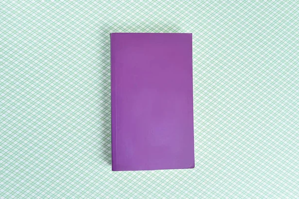 Libro Papel Físico Sobre Fondo Primer Plano — Foto de Stock