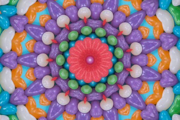 Mandala Kunstwerk Kleurrijke Patroon Achtergrond — Stockfoto