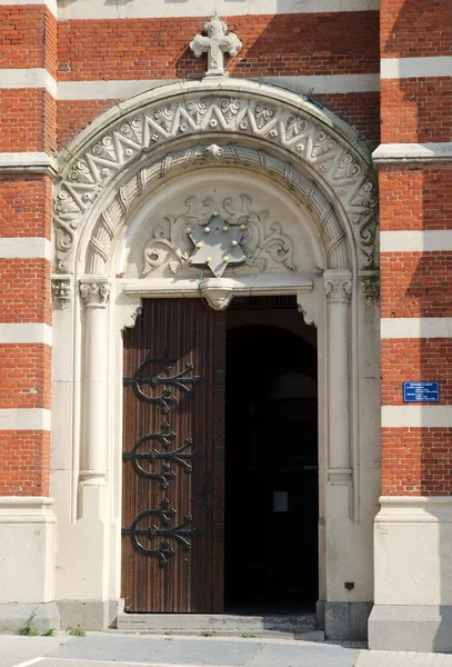 Kyrkan st gery, rebecq, Belgien — Stockfoto