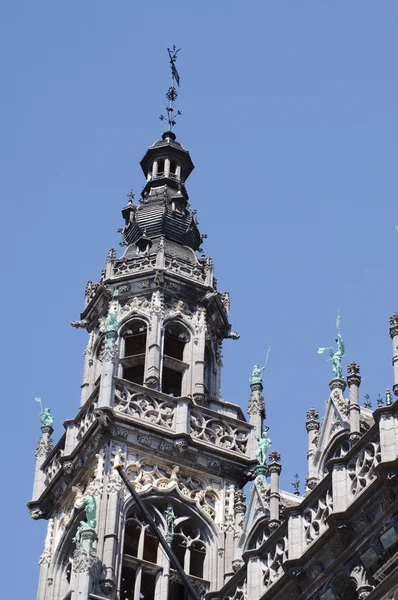 Ayuntamiento de Bruselas, detalle — Foto de Stock