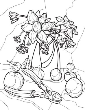 Kerpetenle hayat boyama kitabı