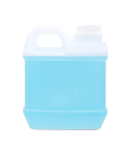 Botella Desinfectante Manos Sobre Fondo Blanco —  Fotos de Stock