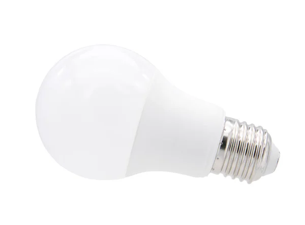 White Light Bulb Isolated White Background — Stock Photo, Image