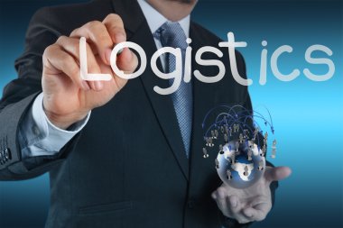 işadamı lojistik diyagramı kavram olarak gösterir.