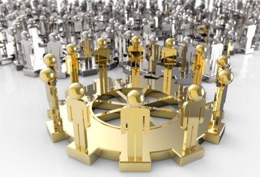 3B şekiller bağlı SMM olarak modeli