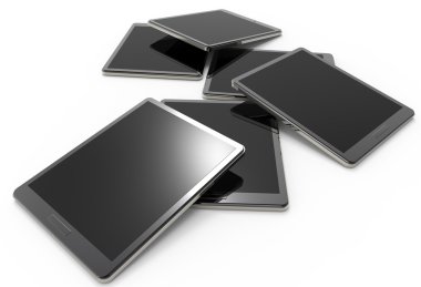 soyut tasarım 3d cep telefonu