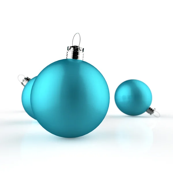 Noel baubles elemanları — Stok fotoğraf