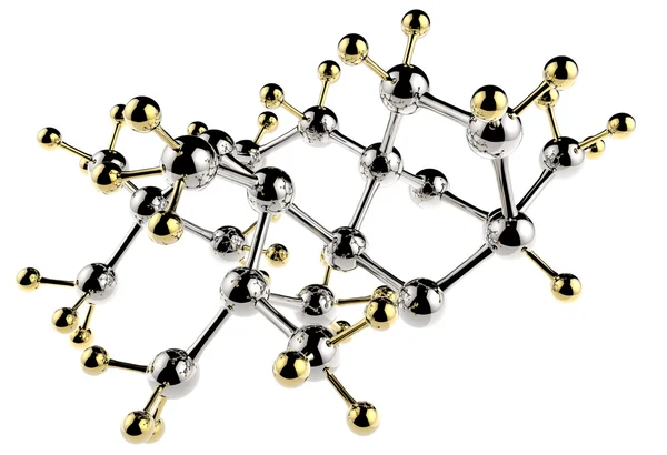 分子 3d 医用 — 图库照片