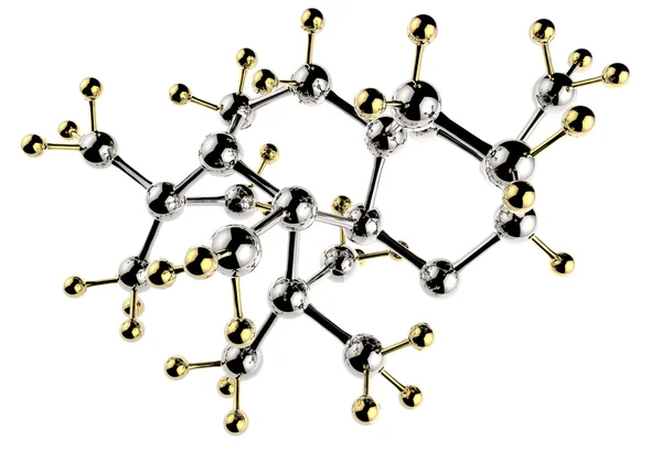 Молекула 3d mediacal — стоковое фото
