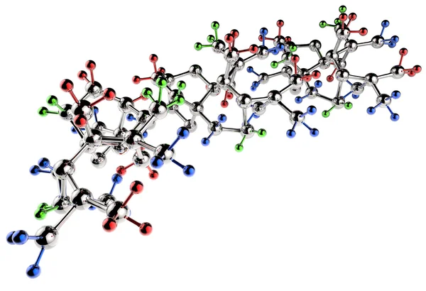 Molecule 3d mediacal — Stock Photo, Image