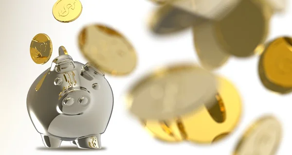 Piggy bank as concept — Stock Photo, Image