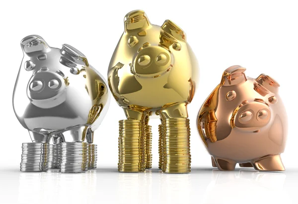 Piggy bank als concept — Stockfoto