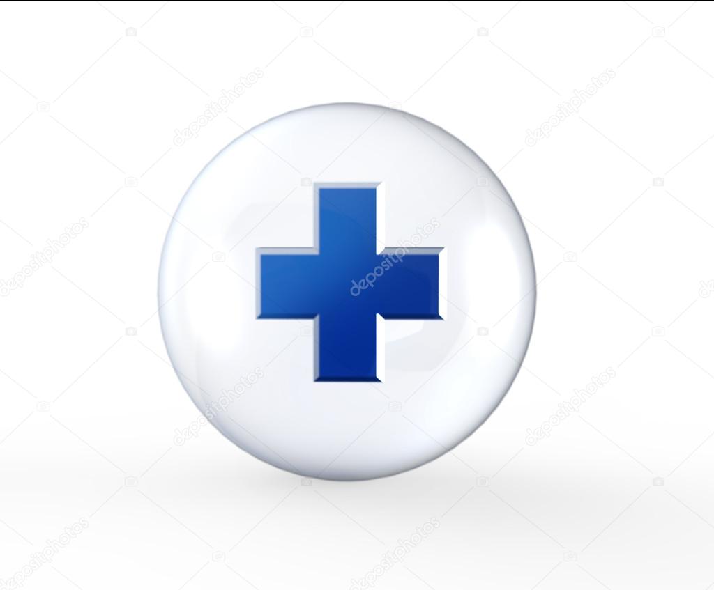 first aid sign as medical concept