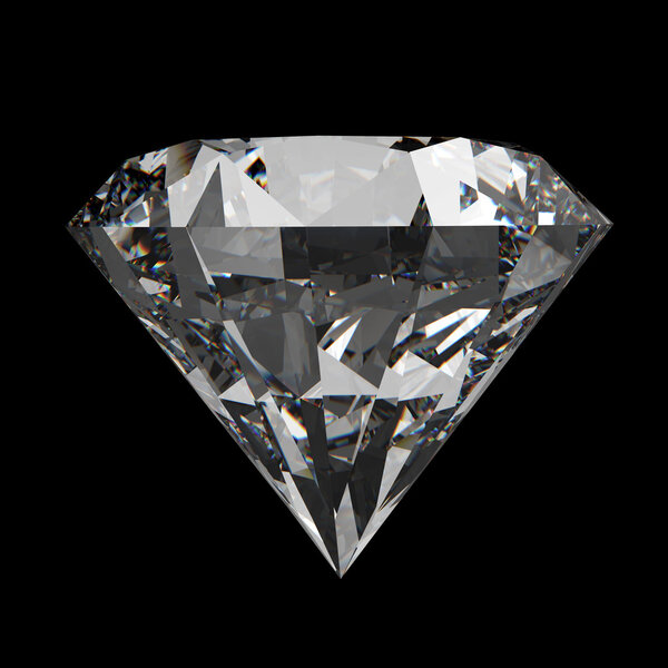 diamonds on black surface