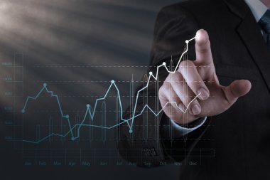 yeni modern bilgisayar ve iş s çalışma iş adamı el