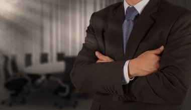 işadamı başarı ile Yönetim Kurulu Odası