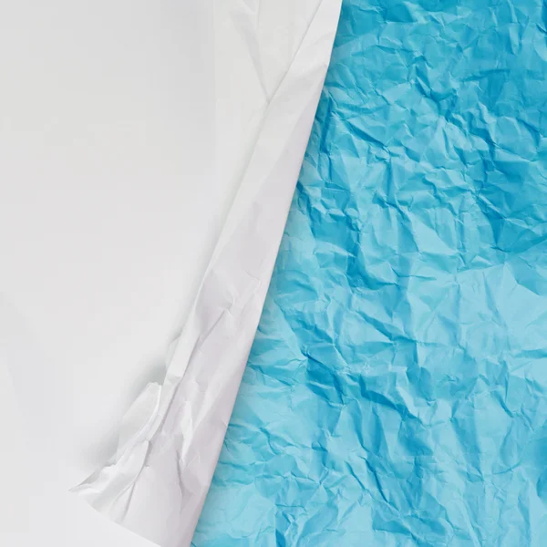 Beyaz buruşuk kağıt arka plan doku kümesi — Stok fotoğraf