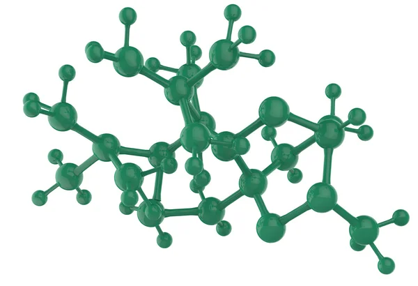 分子 3d 背景 — 图库照片